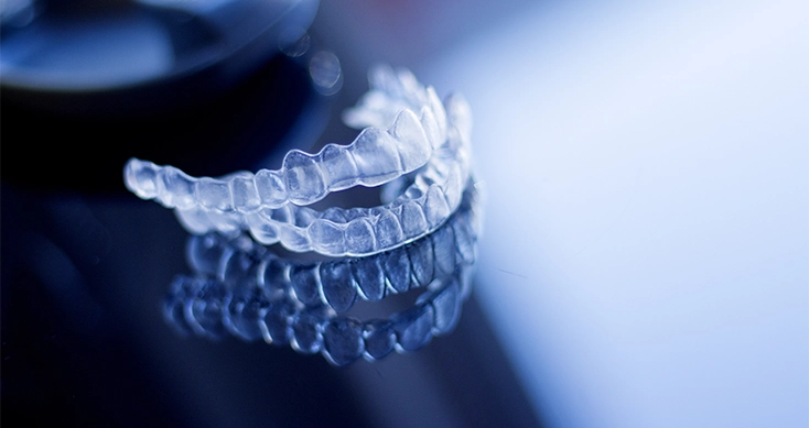 Clear Aligners Closeup